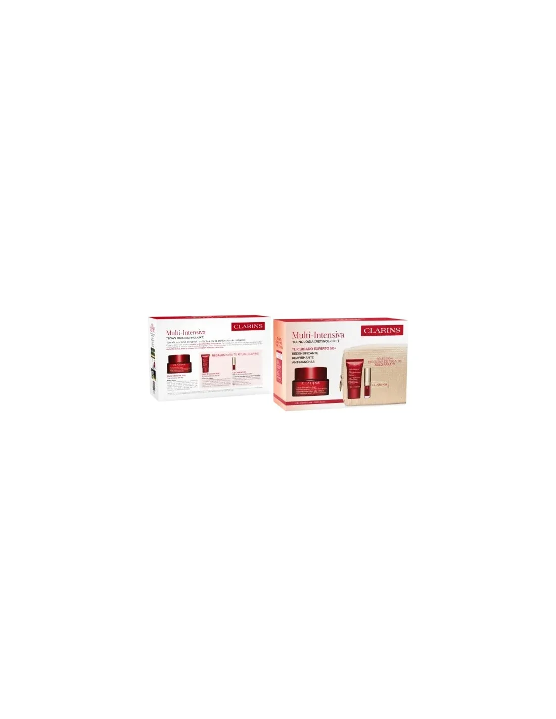 Clarins Crema De Día Pieles Secas Multi Intensiva Estuche 4 Piezas Image 1