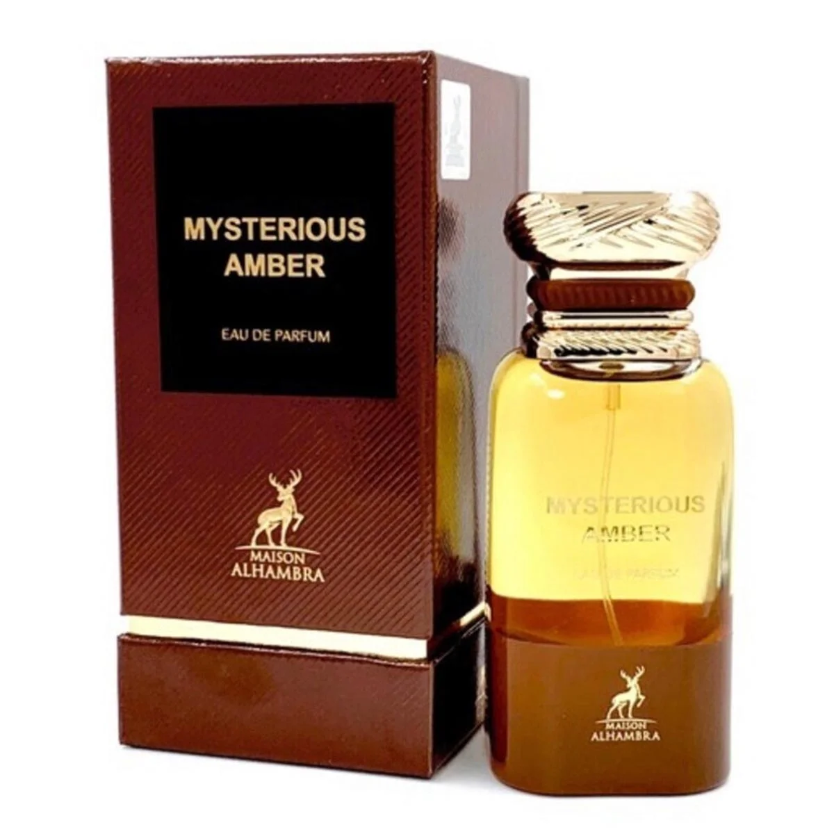 Maison Alhambra Mysterious Amber Eau De Parfum 100ml Spray Image 1