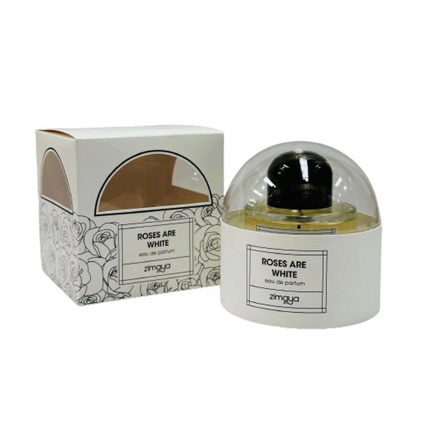 Zimaya Roses Are White Eau De Parfum 100ml Image 1