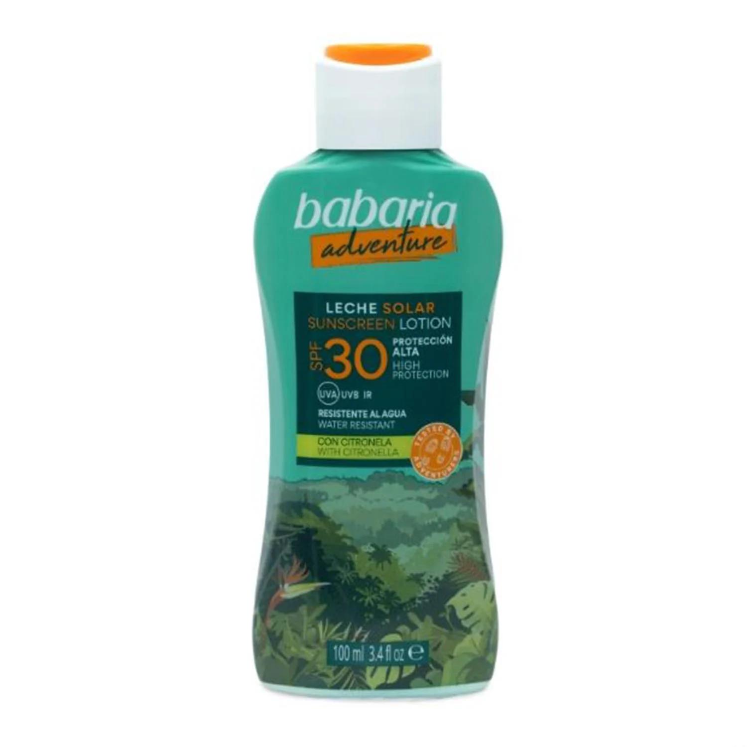 Babaria Adventure Leche Solar Citronela Spf30 100ml Image 1