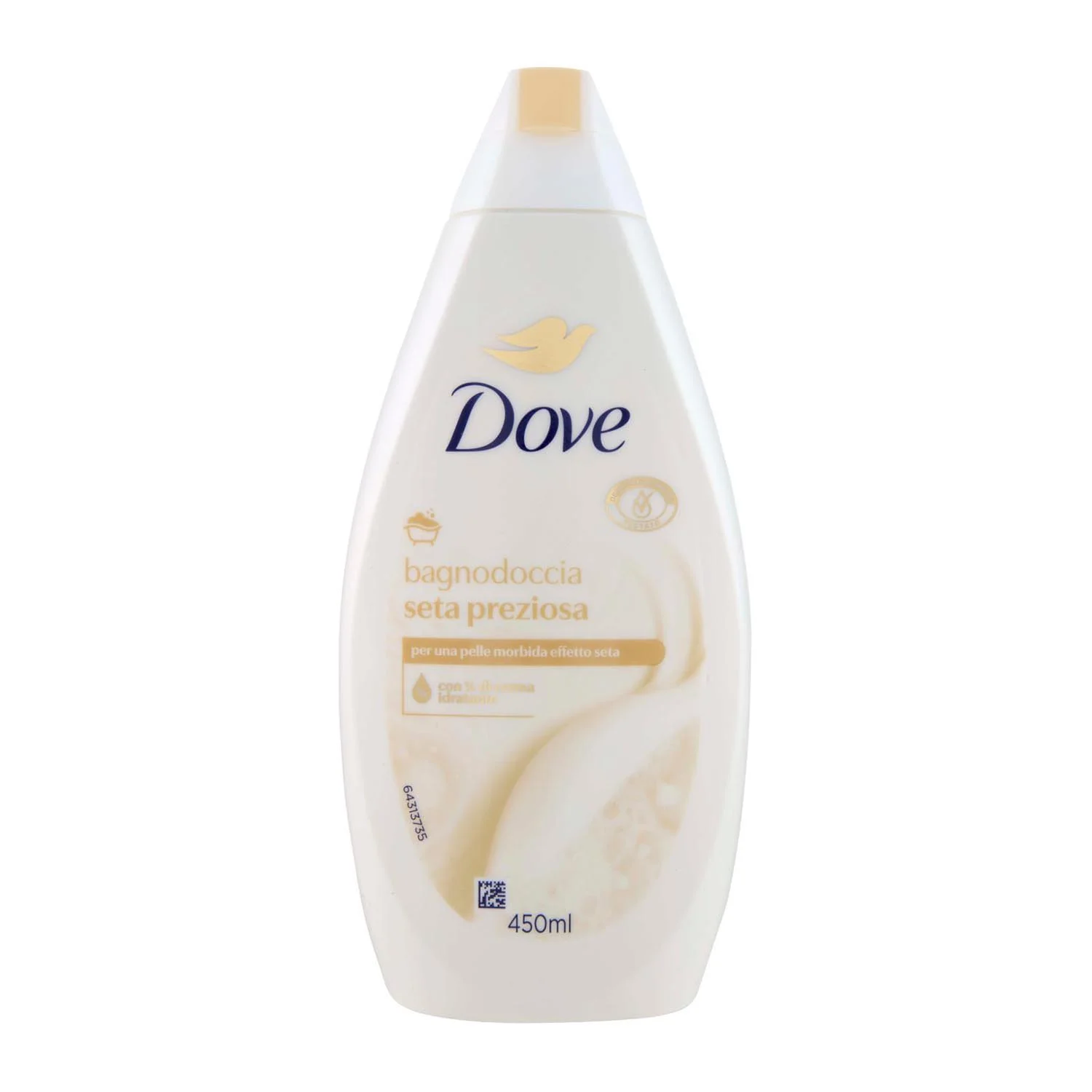 Dove Seta Prezioza Gel De Baño 450ml Image 1