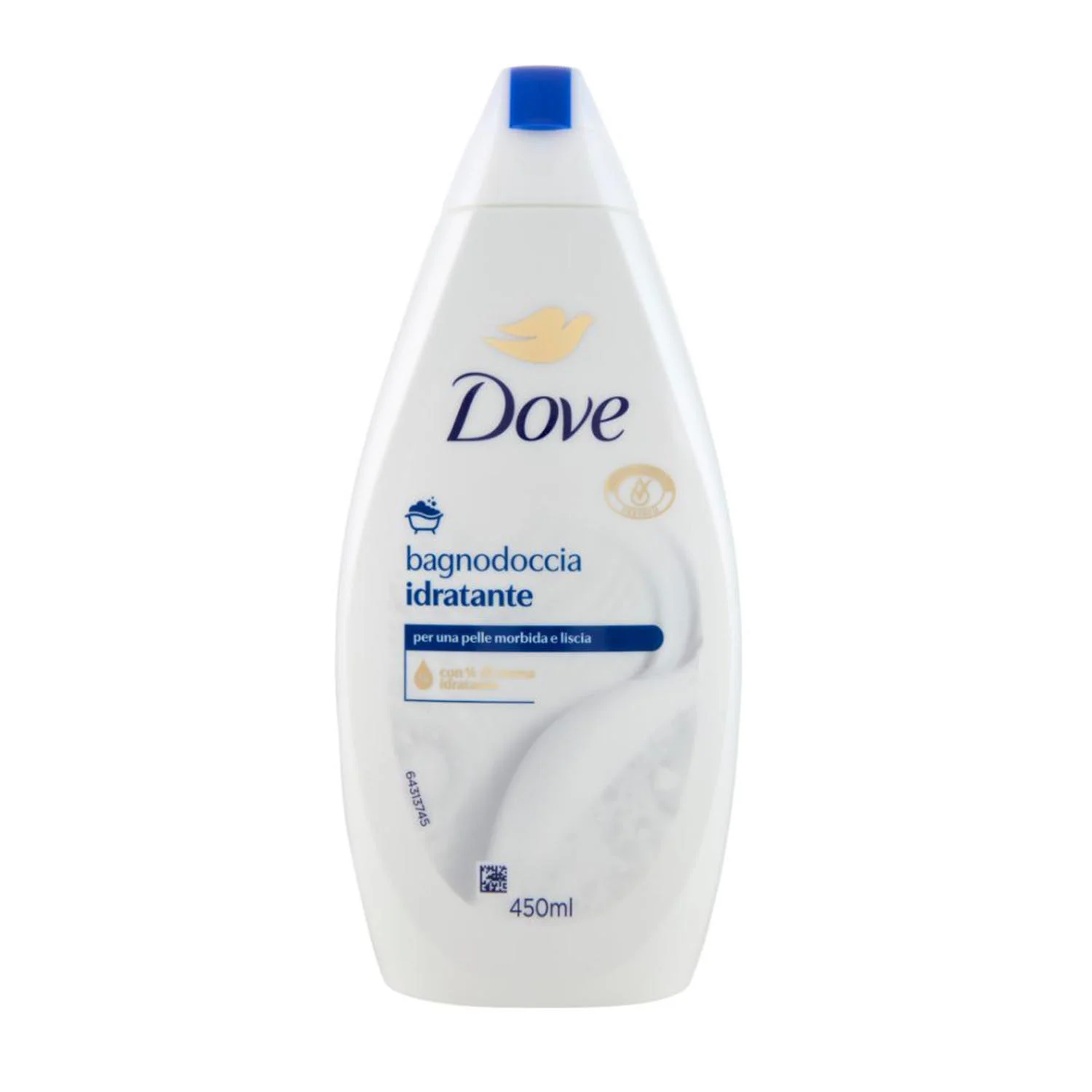 Dove Idratante Gel De Baño 450ml Image 1