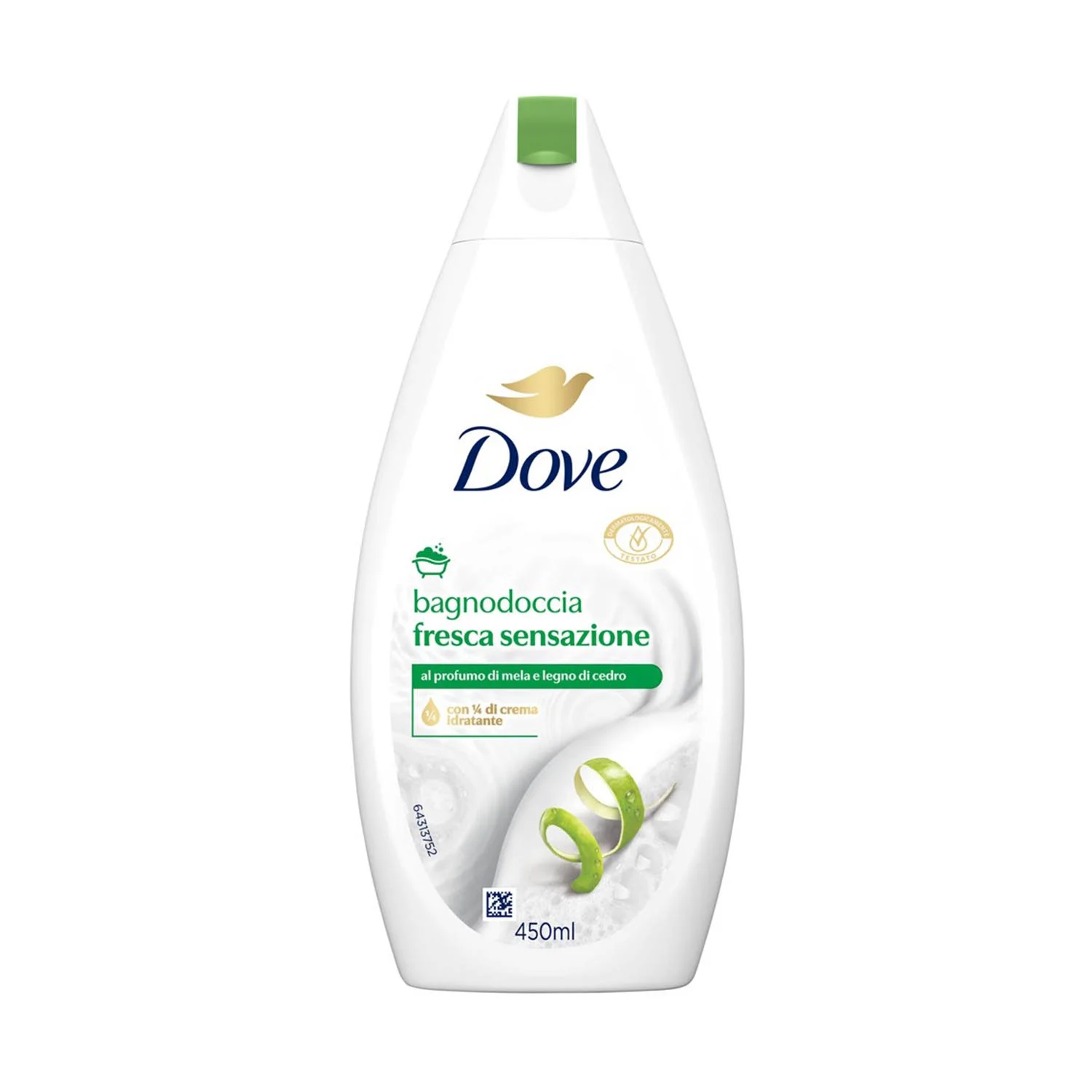 Dove Fresca Sensazione Gel De Baño 450ml Image 1