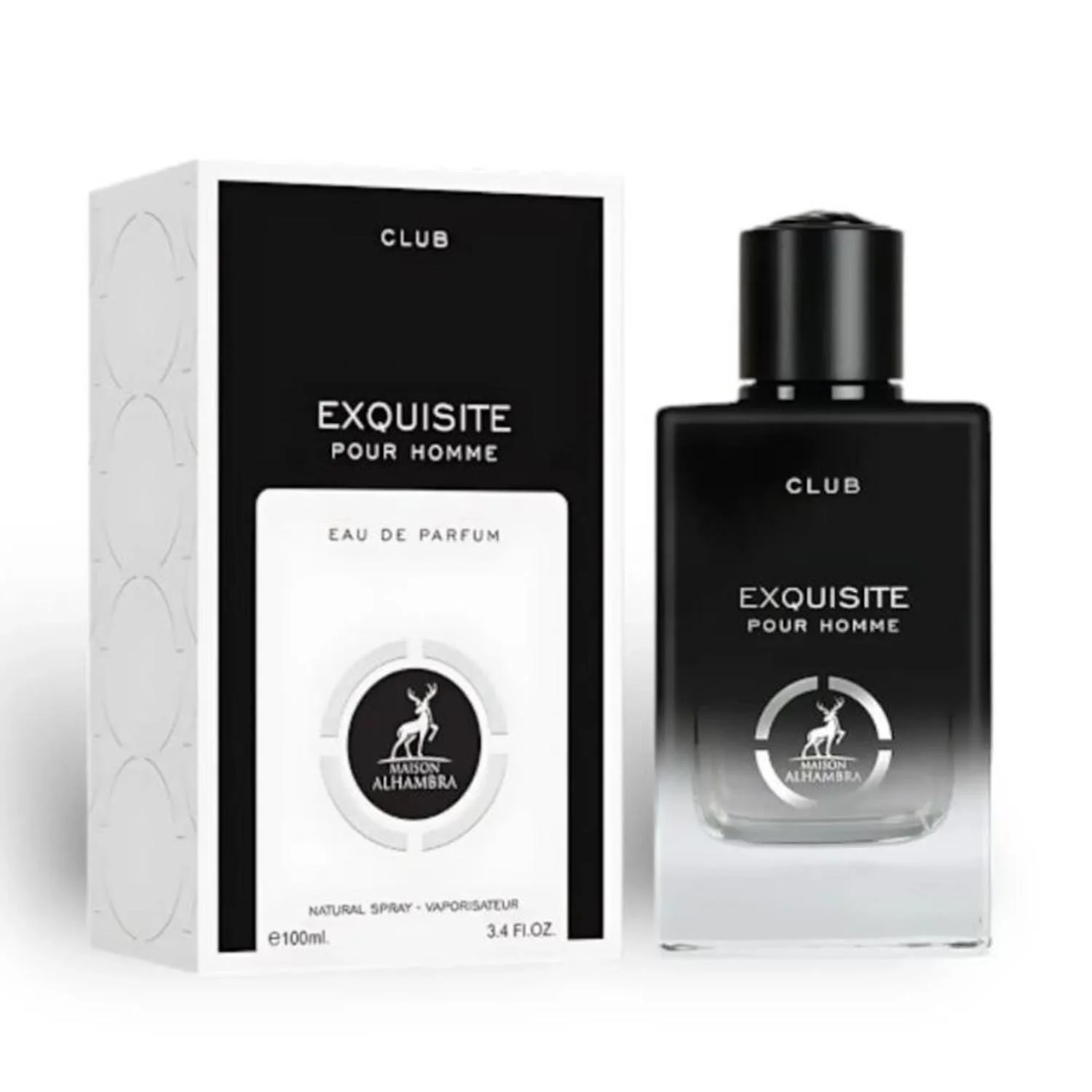Maison Alhambra Club Exquisite Pour Homme Eau De Parfum 100ml Spray Image 1