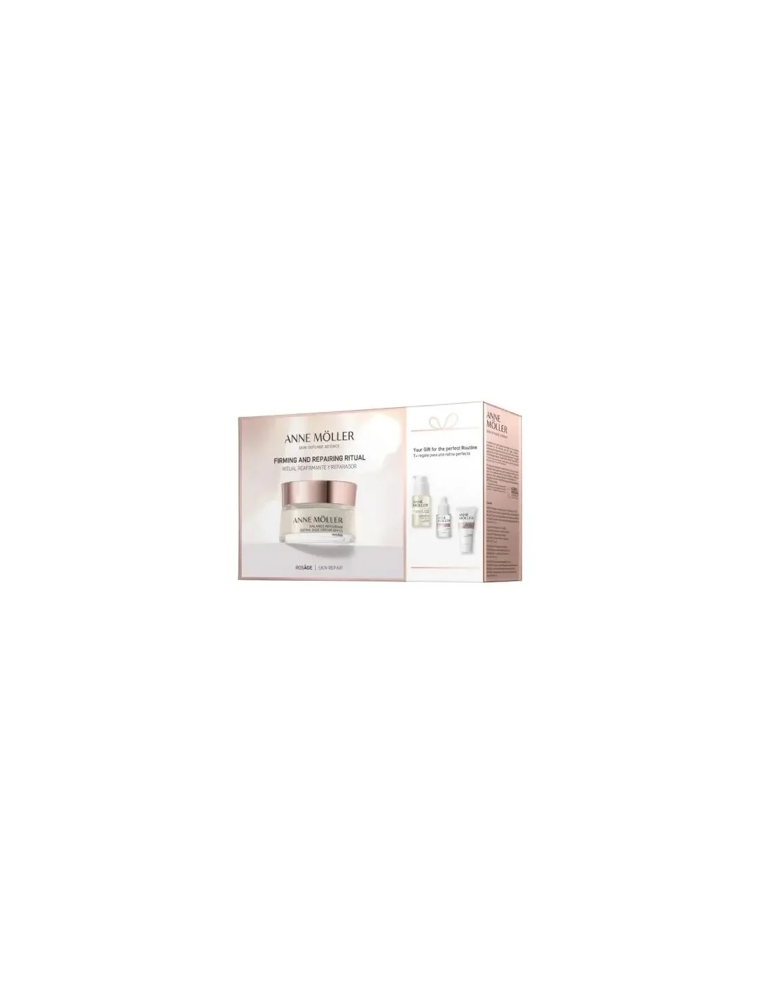 Anne Möller Rosâge Crema Extra Rica Reparadora Reequilibrante Spf15 Estuche 4 Piezas Image 1