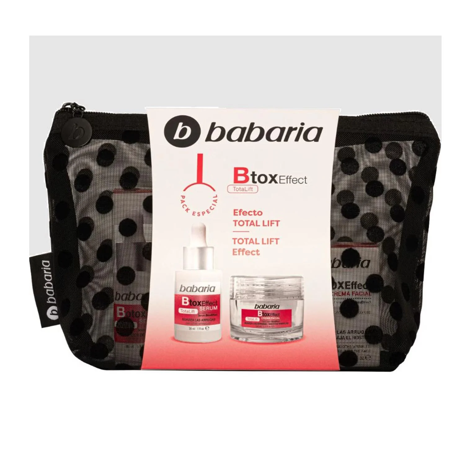 Babaria Btox Effect Total Lift Crema Facial Set 50ml Serum 1u Image 1