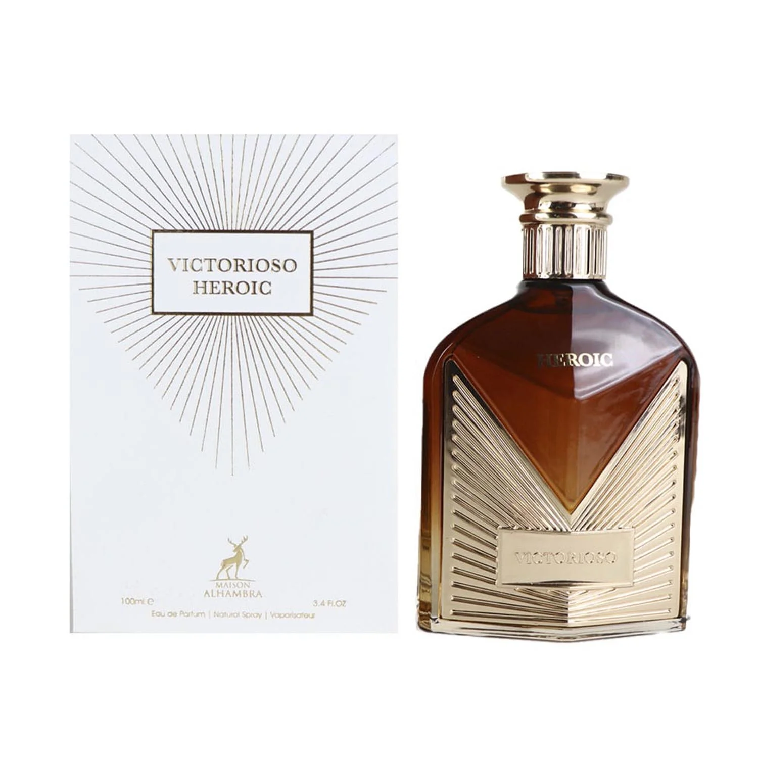 Maison Alhambra Victorioso Heroic Eau De Parfum 100ml Spray Image 1