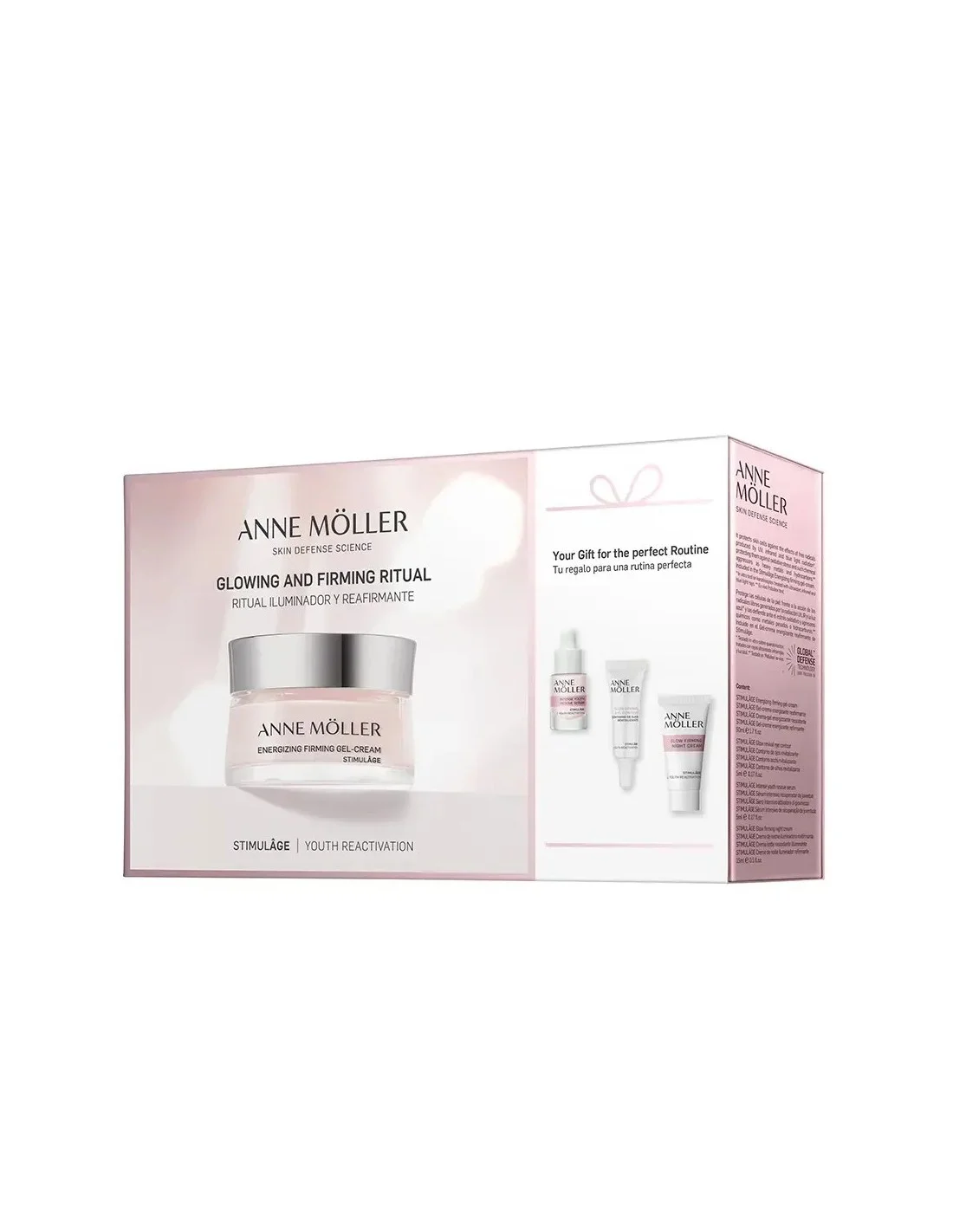 Anne Möller Stimulâge Ritual Iluminador y Reafirmante Gel Crema Estuche 4 Piezas Image 1