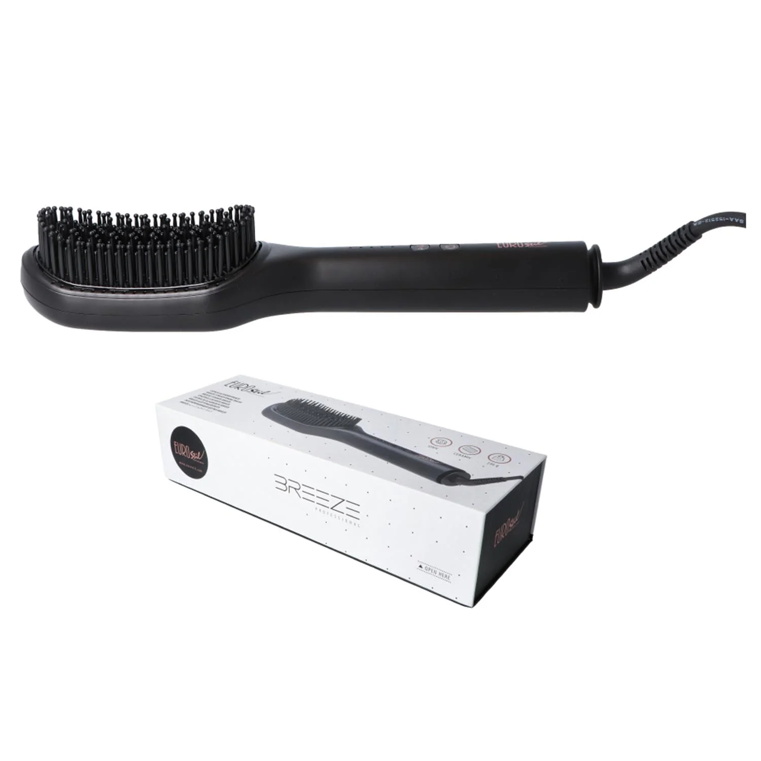 Eurostil Breeze Cepillo Electrico Alisador Aire Frio 92w 1un Image 1