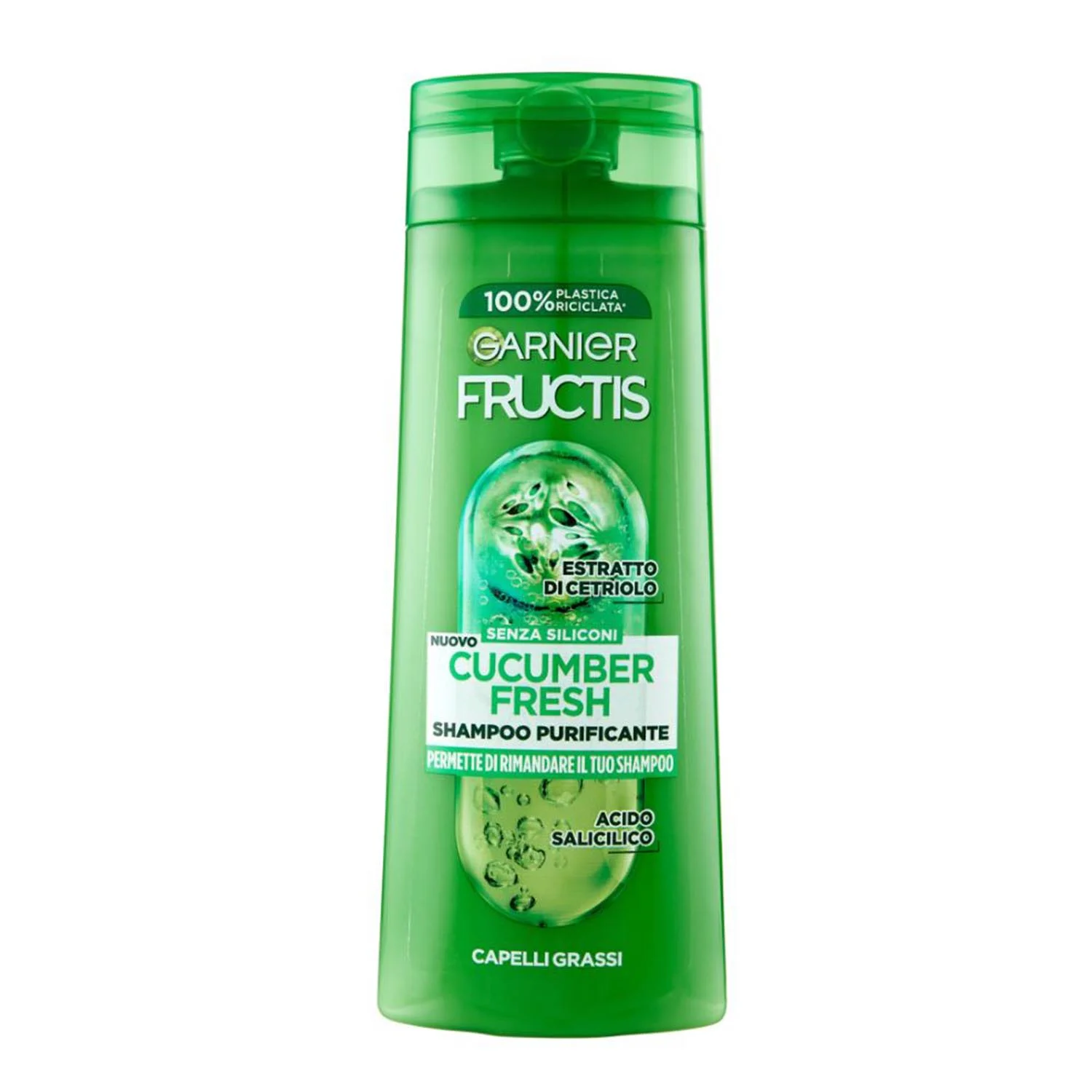 Garnier Fructis Cucumber Fresh Champu Cabello Graso 250ml Image 1