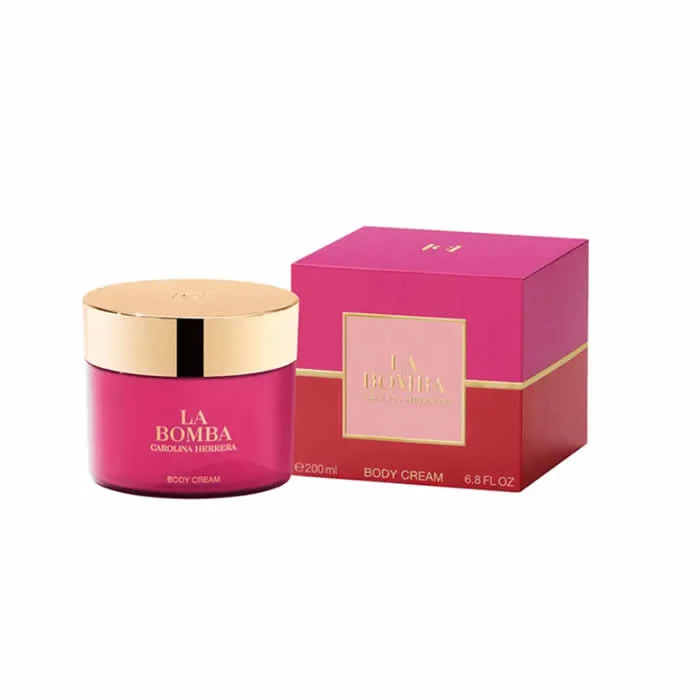 Carolina Herrera La Bomba Body Cream 200ml Image 1