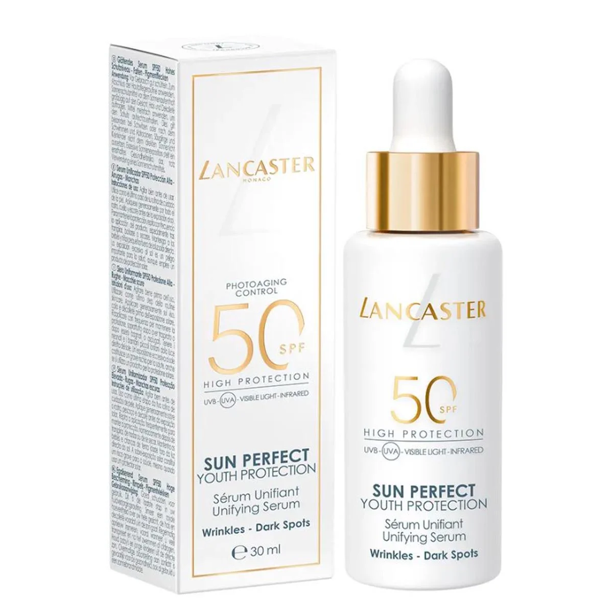 Lancaster Sun Perfect Youth Protection Unifying Serum Dark Spots Spf50 30ml Image 1