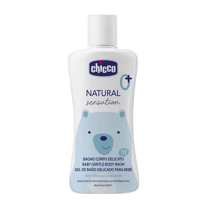Chicco Natural Sensation Bath Gel 200ml Image 1