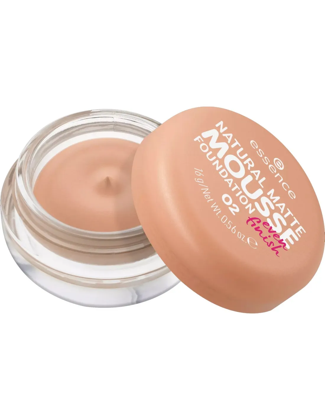 Essence Cosmetics Natural Matte Base Maquillaje En Mousse 02 16g Image 1