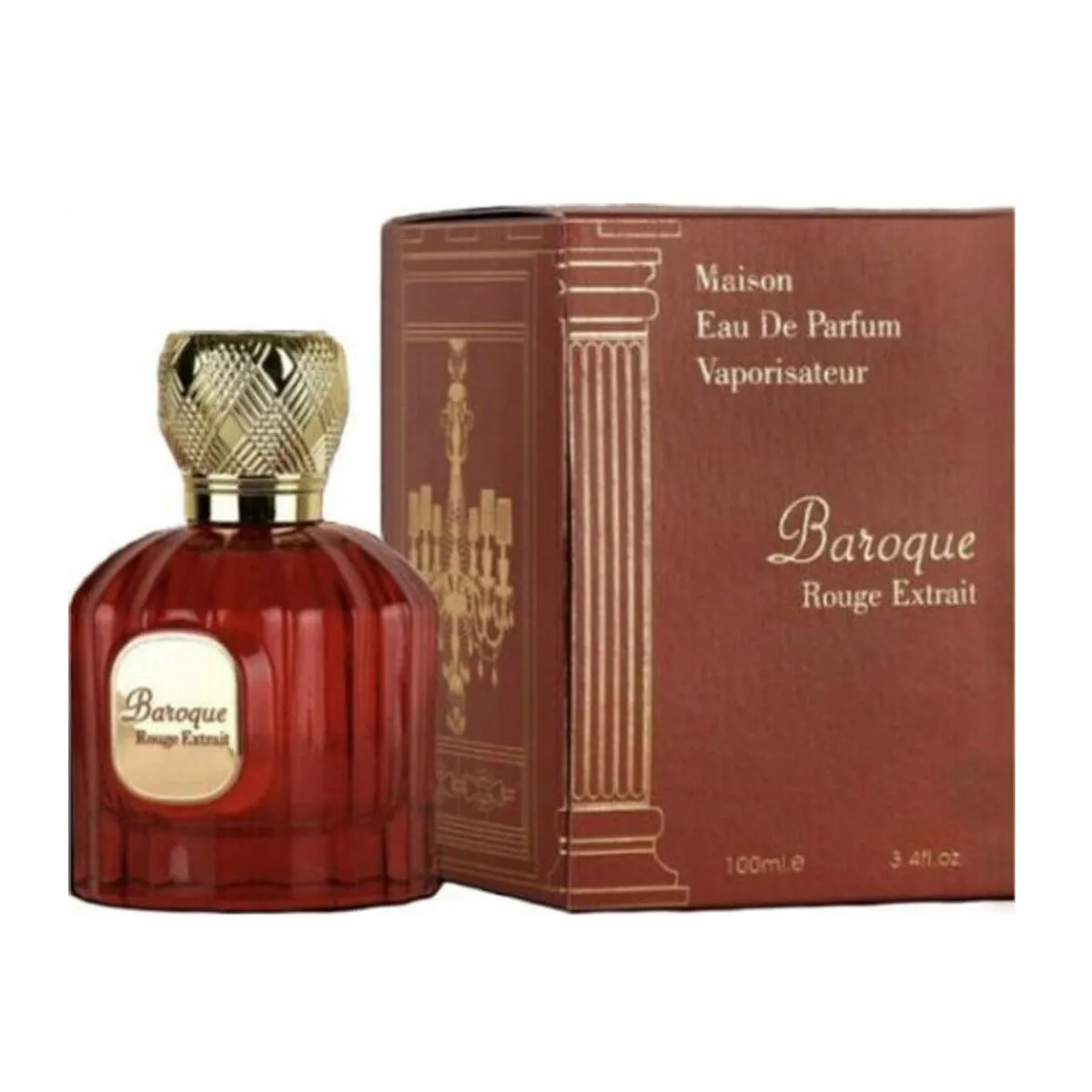 Maison Alhambra Baroque Rouge Extrait Eau De Parfum 100ml Spray Image 1