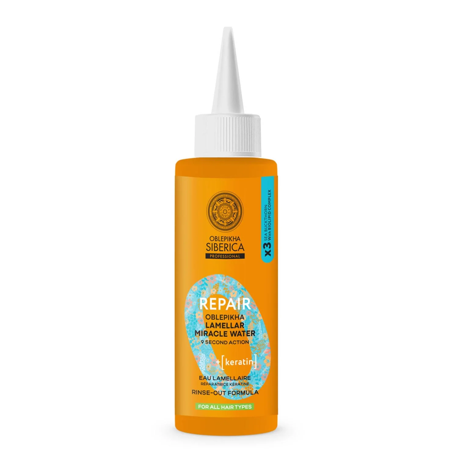 Natura Siberica Oblepikha Repair Keratin Agua Milagrosa Lamellar 200ml Image 1