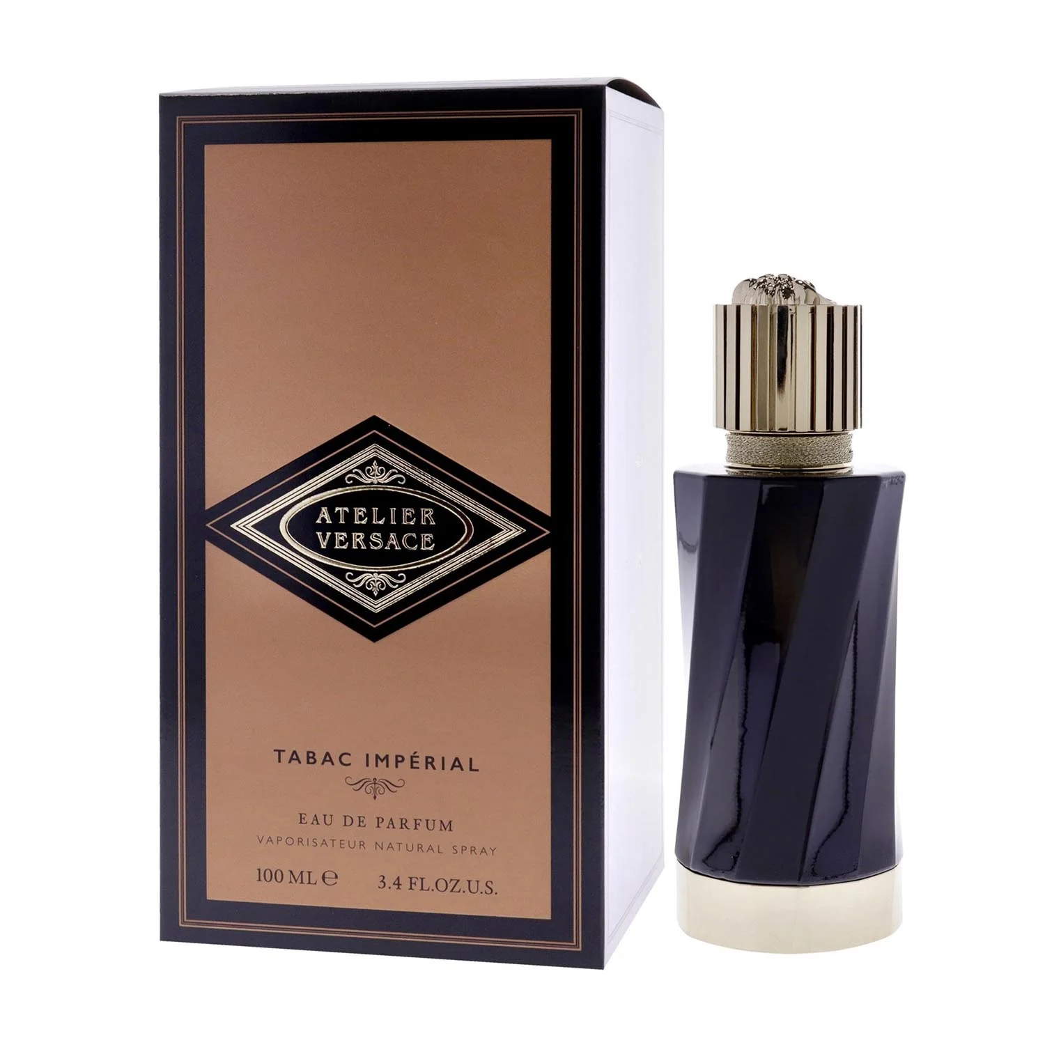 Versace Atelier Versace Tabac Imperial Eau De Parfum 100ml Spray Image 1