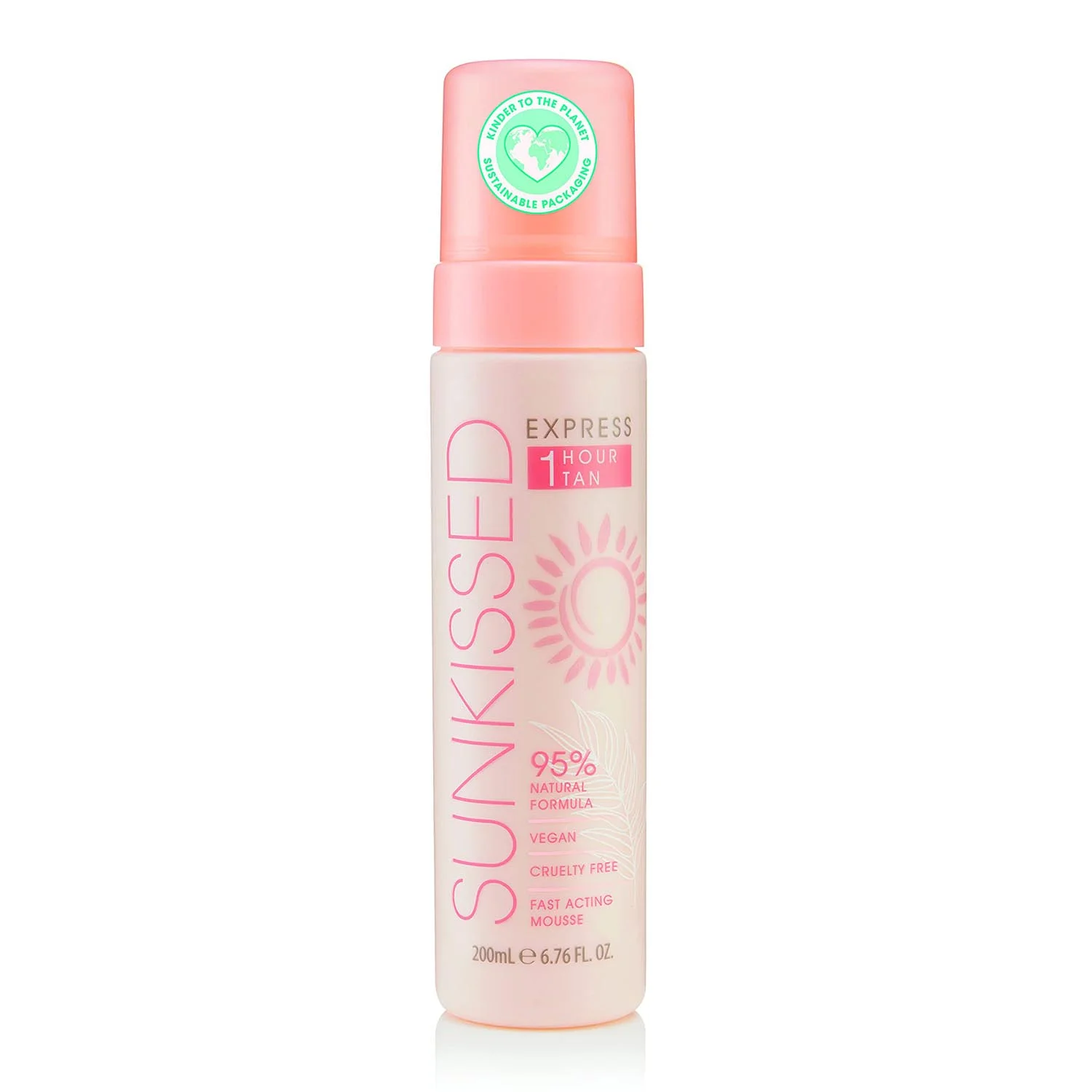 Sunkissed Express 1hour Tan Espuma 200ml Image 1