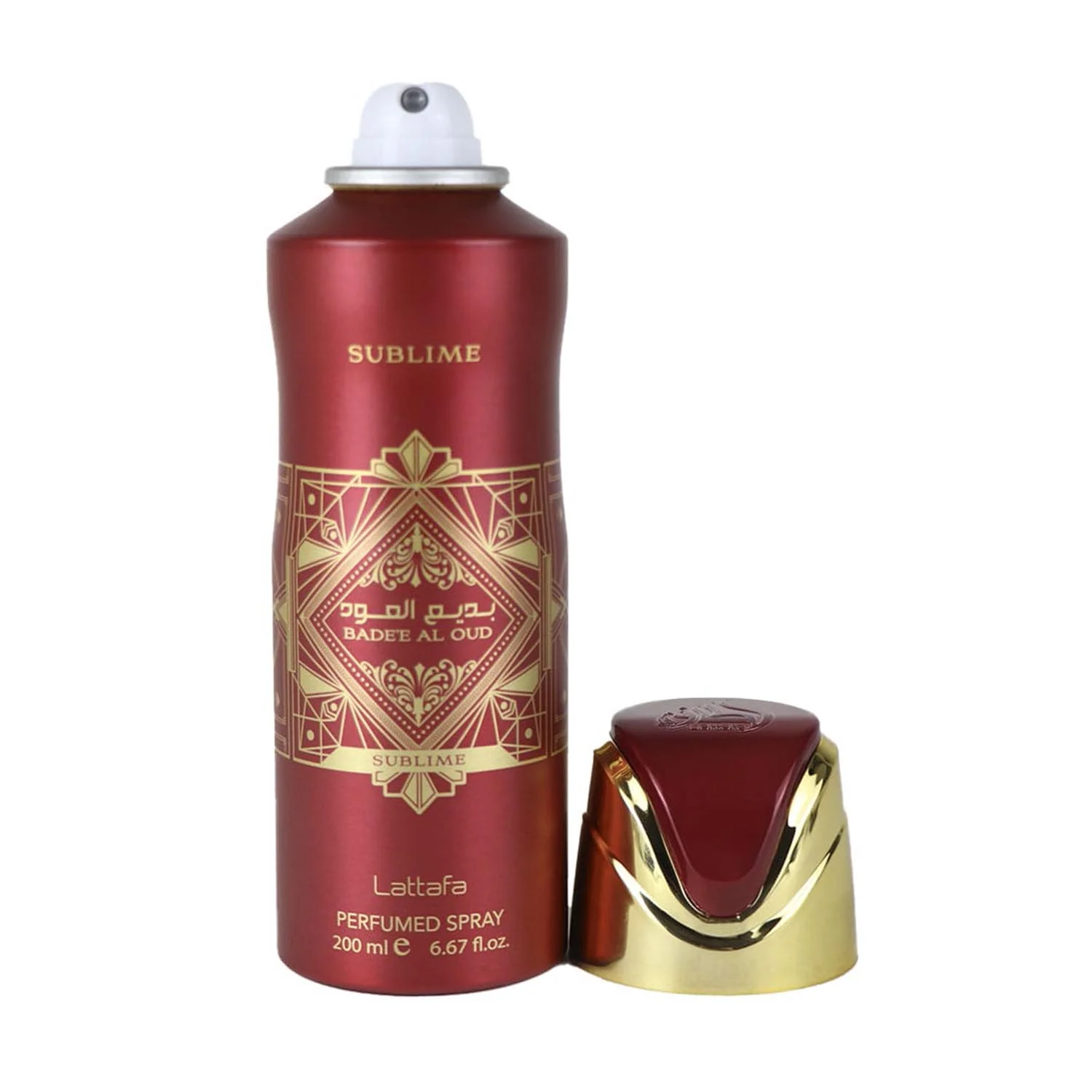 Lattafa Sublime Badete Al Oud Spray Perfumado 200ml Spray Image 1