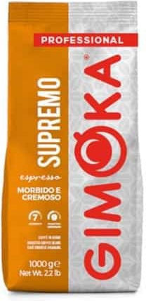 GIMOKA 1KG PROFESSIONAL SUPREMO - COFFEE BEANS