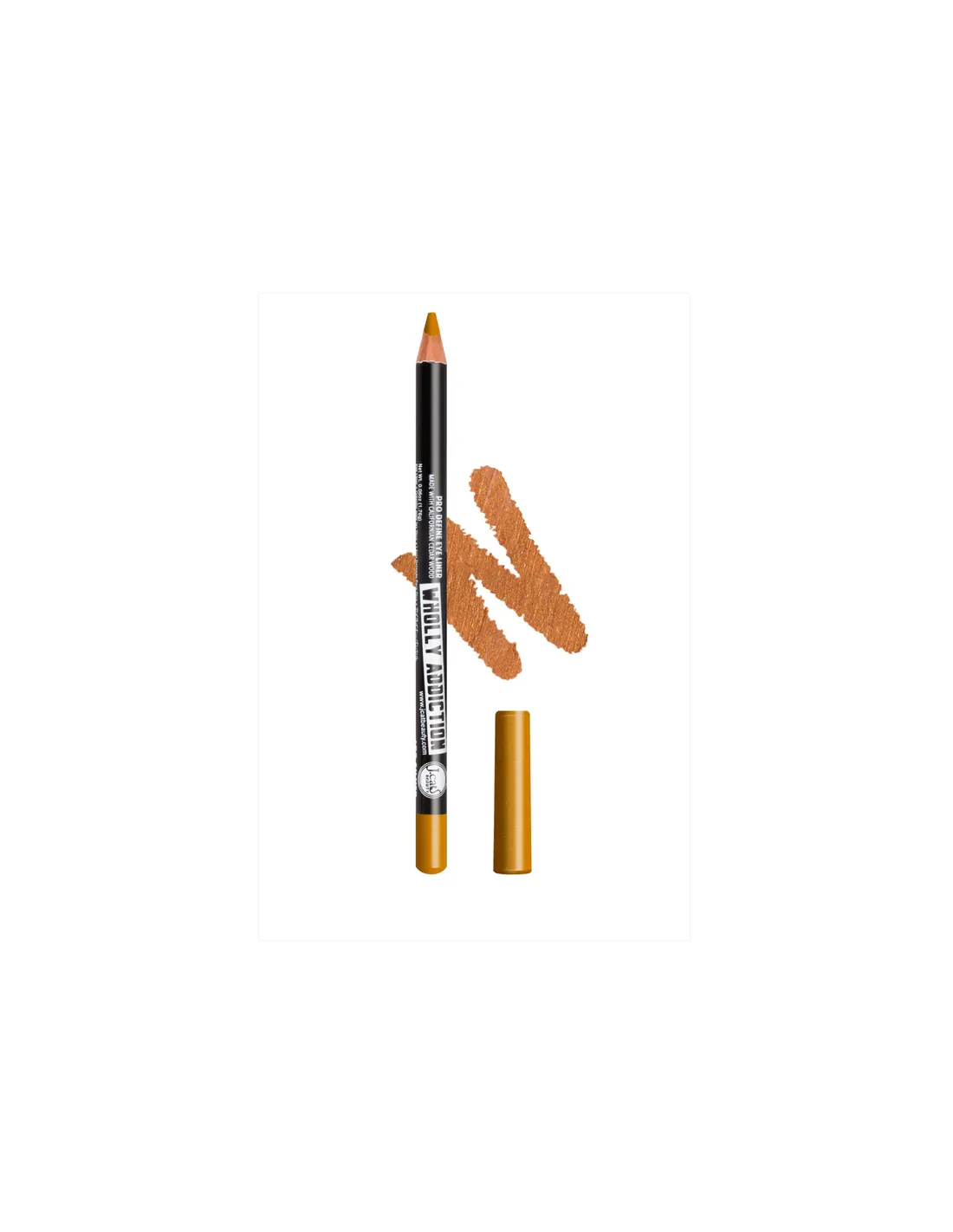 J.cat Beauty Jcat Eye Liner Wholly Addict Glit Gold Image 1