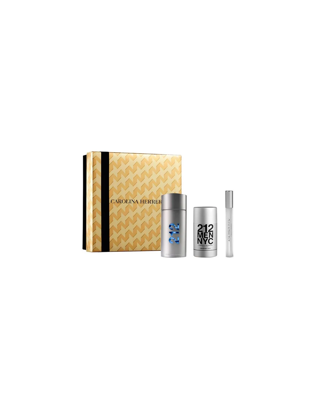 Carolina Herrera Estuche 212 Men Nyc Desodorante Stick 75ml Eau De Toilette 10ml 00ml Image 1