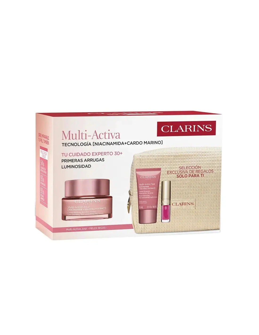 Clarins Multi-Active Crema Pieles Secas Estuche 4 Piezas Image 1