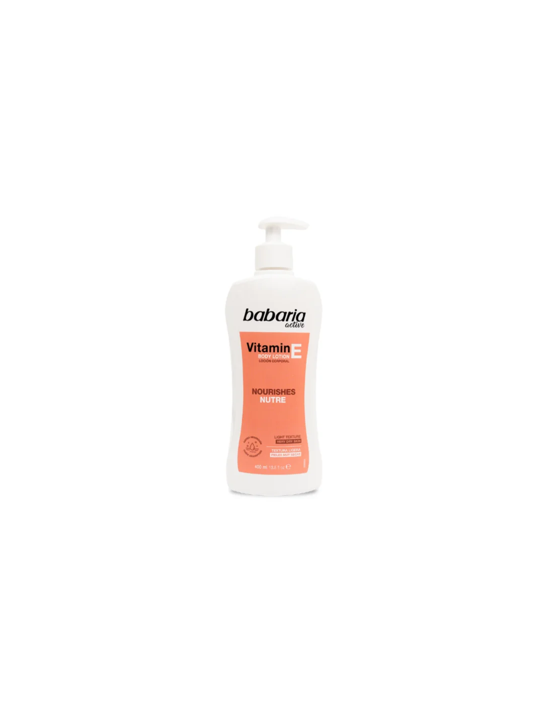 Babaria Body Lotion Vit e 400ml Image 1