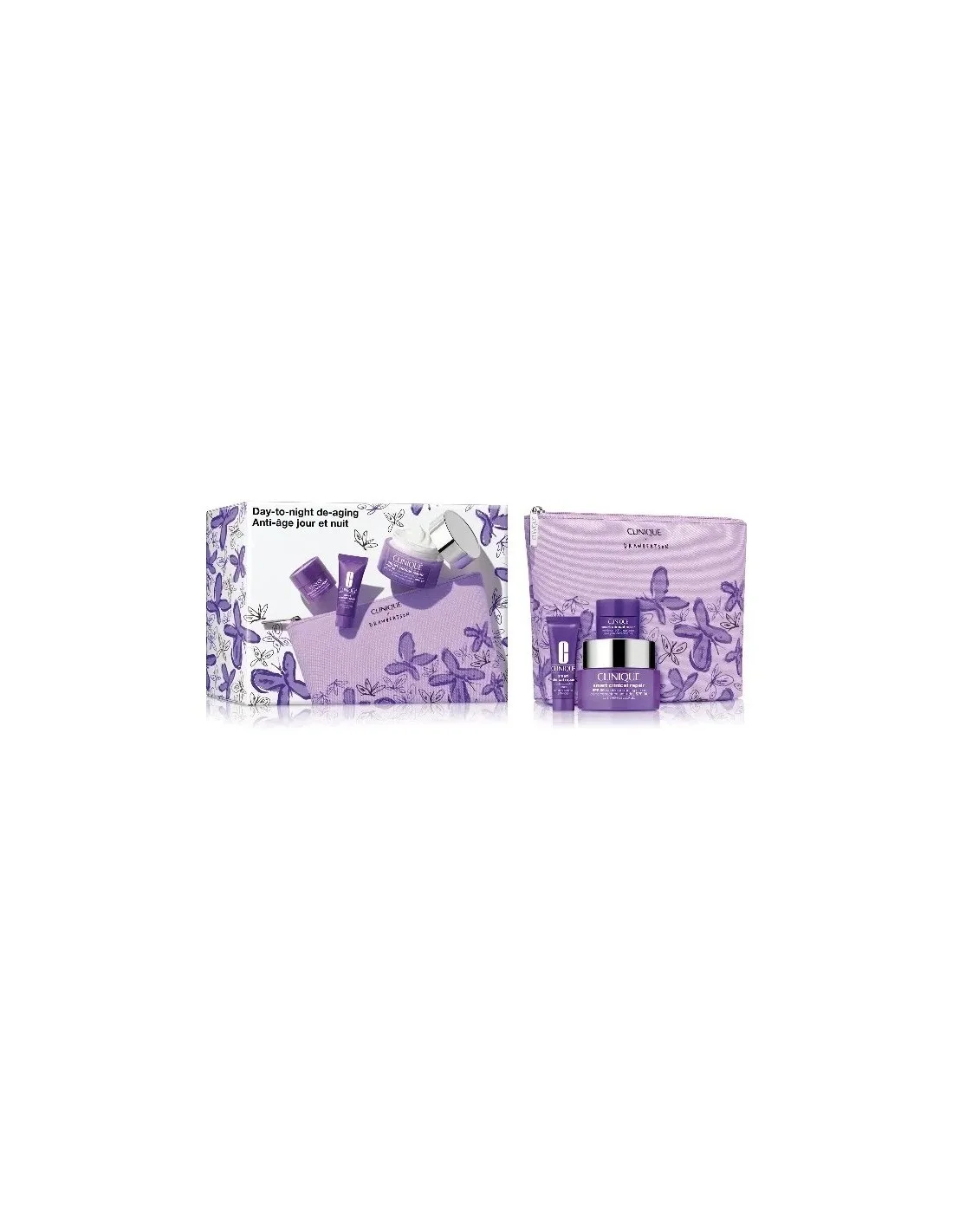 Clinique Clq Smart Spf30 50ml Night Ser Clean Set Image 1