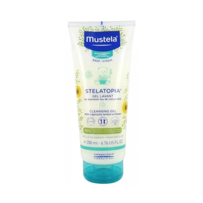 Mustela Stelatopia Cleansing Gel 200ml Image 1