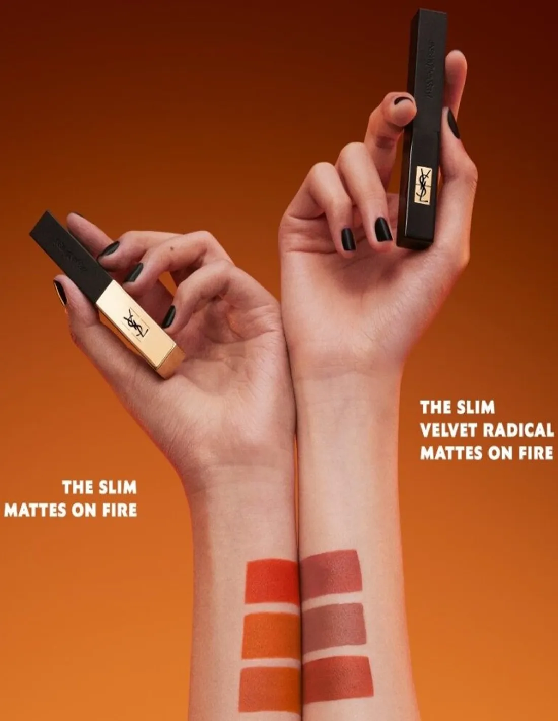 Yves Saint Laurent The Slim Matts On Fire Barra De Labios 37-On Fire 1 U Image 1