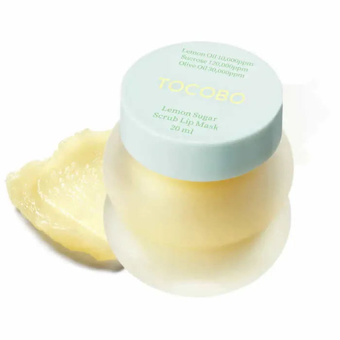 Tocobo Lemon Sugar Scrub Lip Mask 20ml Image 1