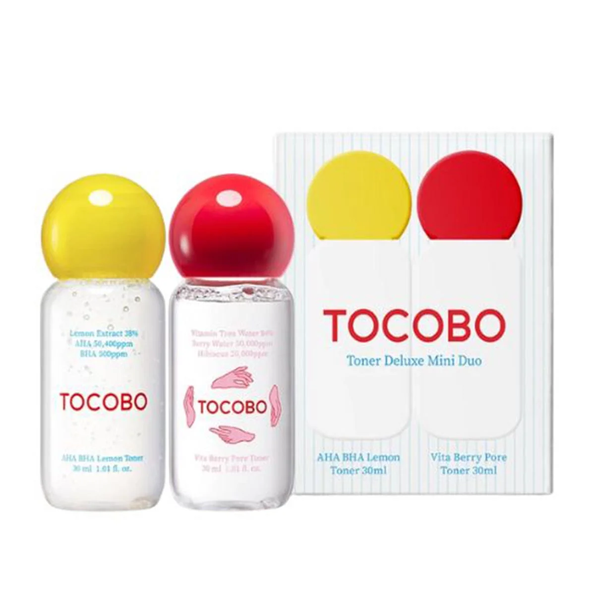 Tocobo Toner Deluxe Mini Duo Tonico Lemon Berry 2un Image 1