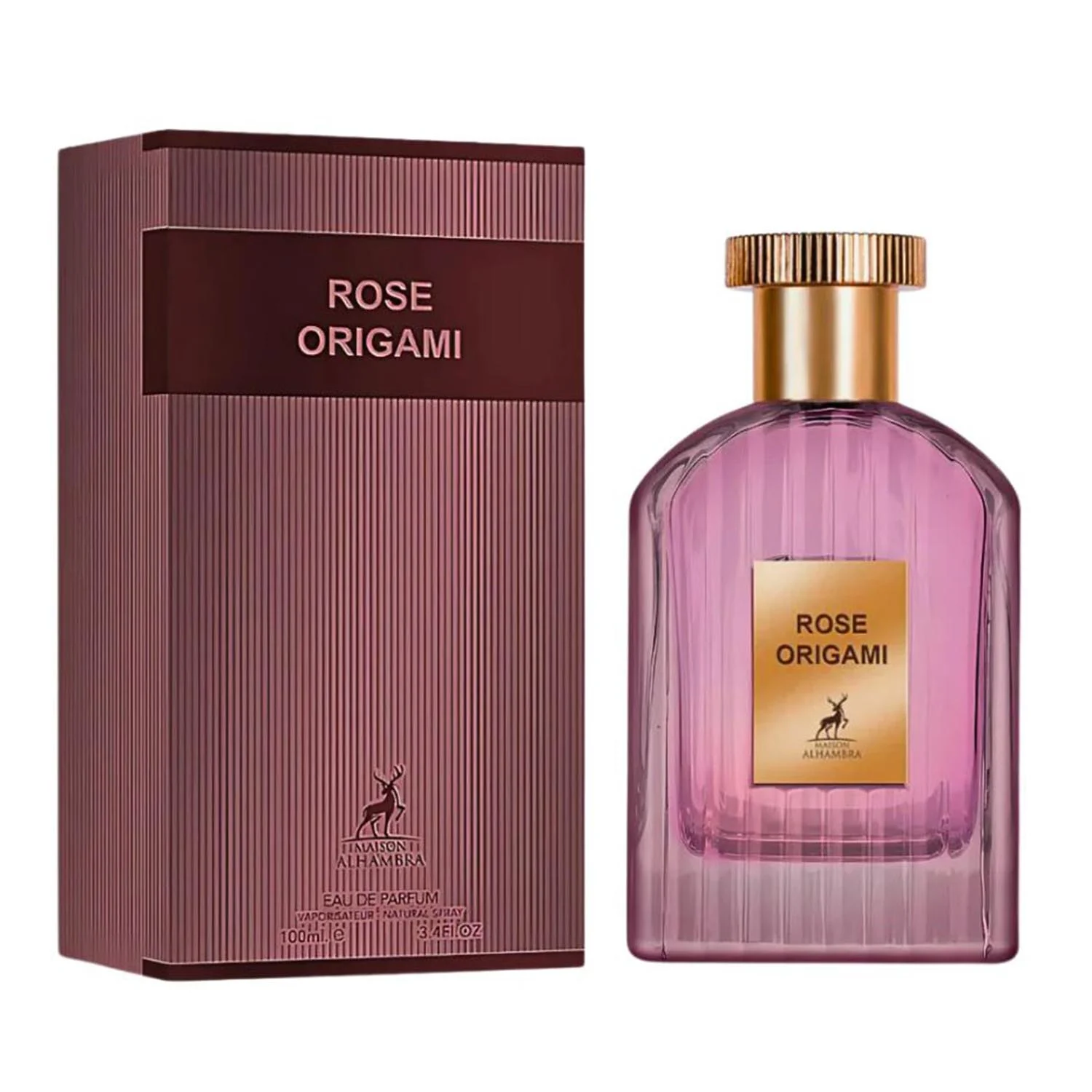 Maison Alhambra Rose Origami Eau De Parfum 100ml Spray Image 1