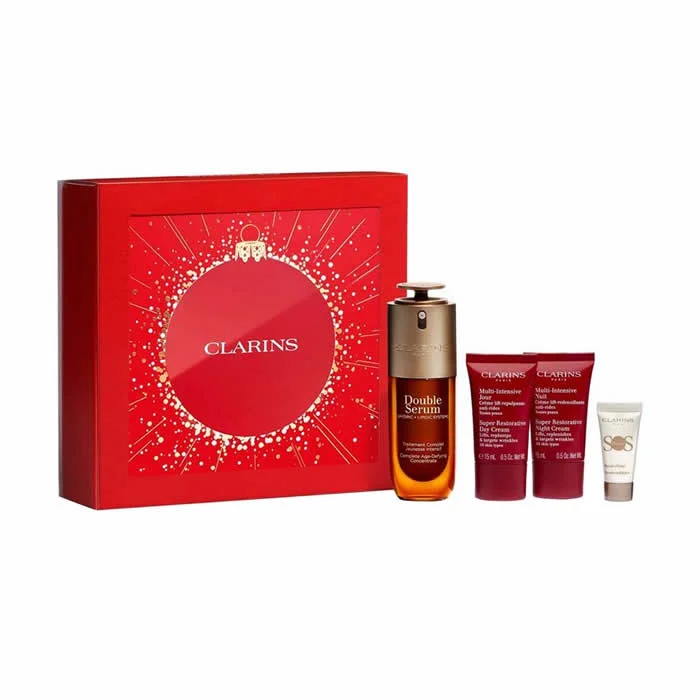 Clarins Double Serum 50ml Set 4 Pieces Image 1