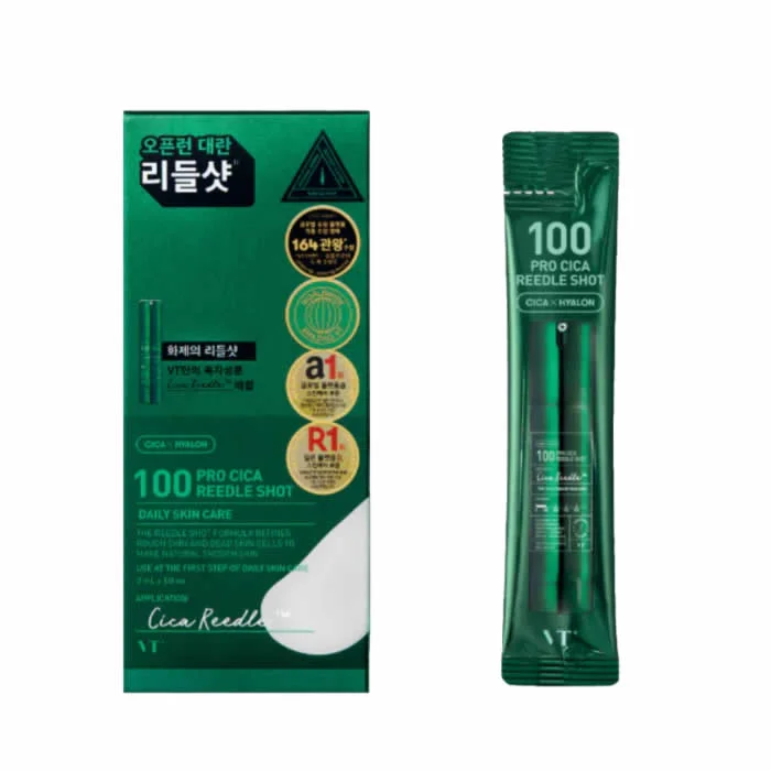 VT Cosmetics Pro Cica Reedle Shot 100 10x2ml Image 1
