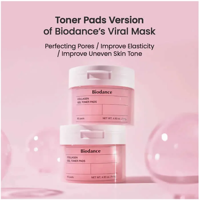 Biodance Collagen Gel Toner 60 Pads Image 1