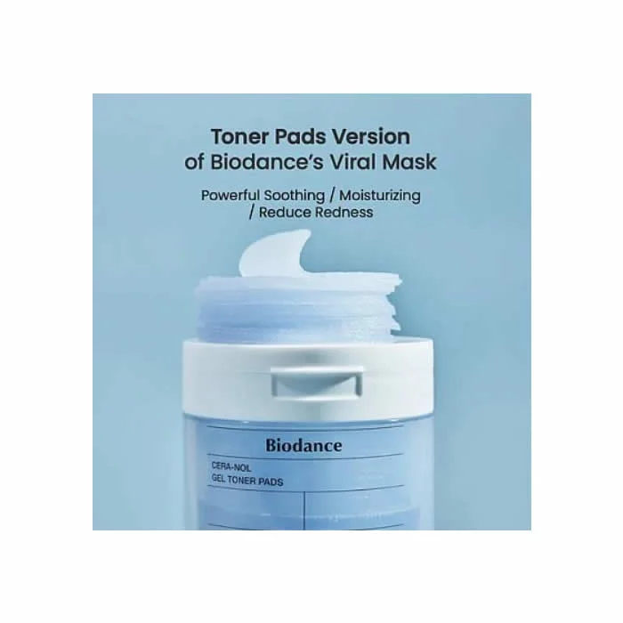 Biodance Cera-Nol Gel Toner 60 Pads Image 1