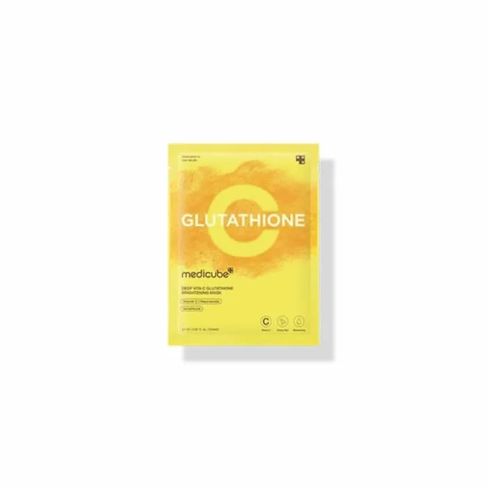 Medicube Deep Vita C Glutathione Brightening Mask 1 Sheet Image 1