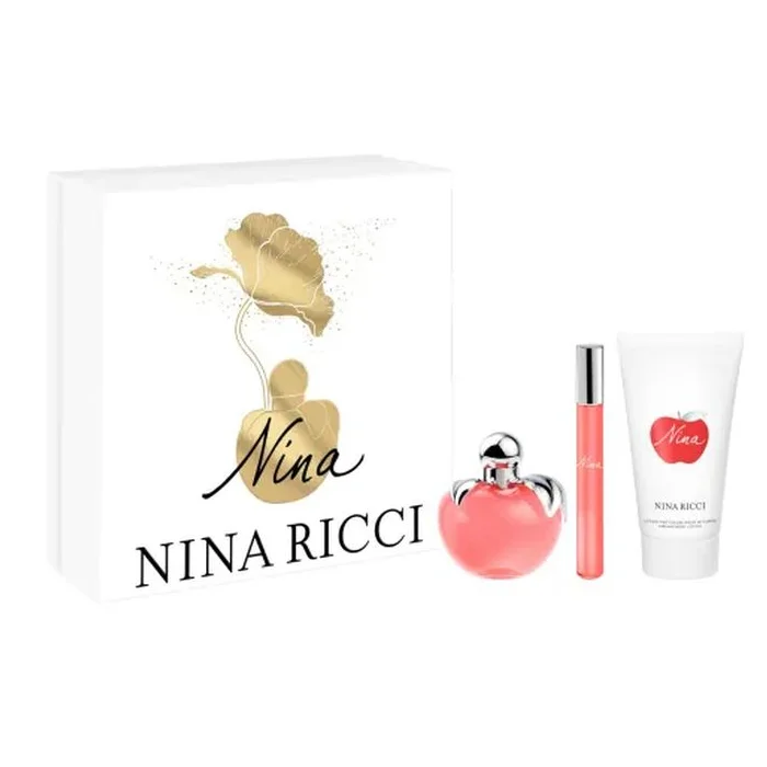 Nina Ricci Nina Eau De Toilette Spray 50ml Set 3 Pieces Image 1