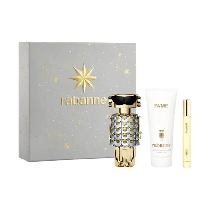 Rabanne Fame Eau De Perfume Spray 80ml Set 3 Pieces Image 1