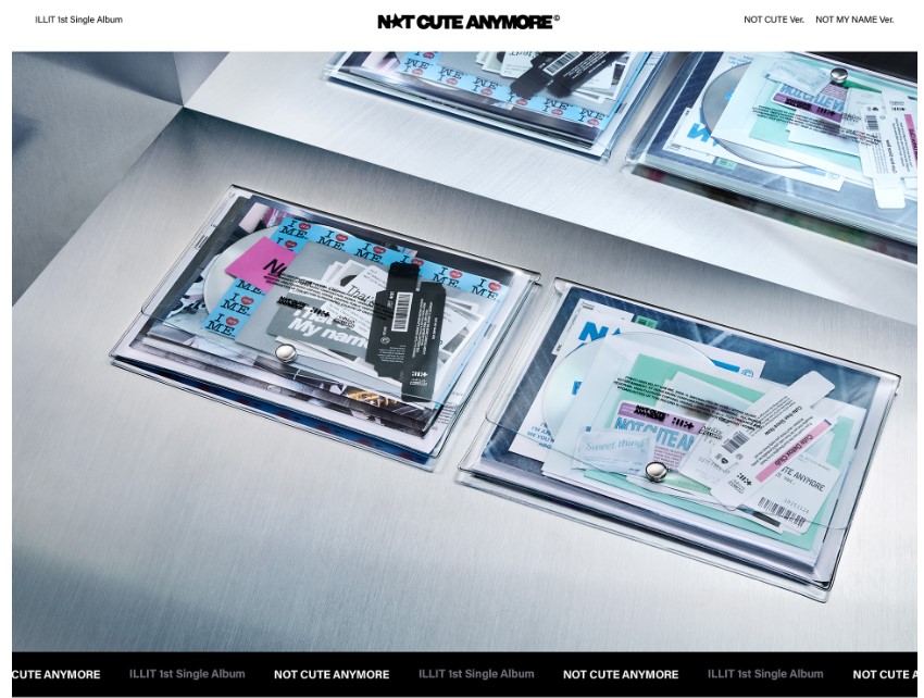 ILLIT 1st Single Albume [NOT CUTE ANYMORE] (NOT CUTE Ver. / NOT MY NAME Ver.)