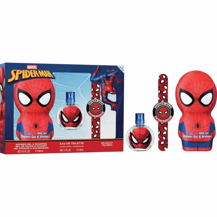 Marvel Spiderman Eau De Toilette Spray 50ml Set 3 Pieces Image 1
