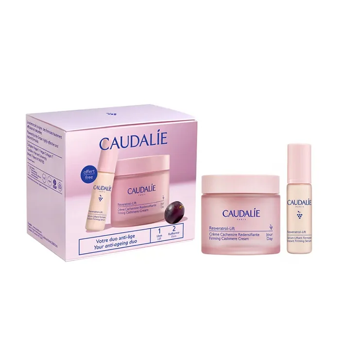 Caudalie Resveratrol-Lift Firming Cashmere Cream 50ml Set 2 Pieces Image 1