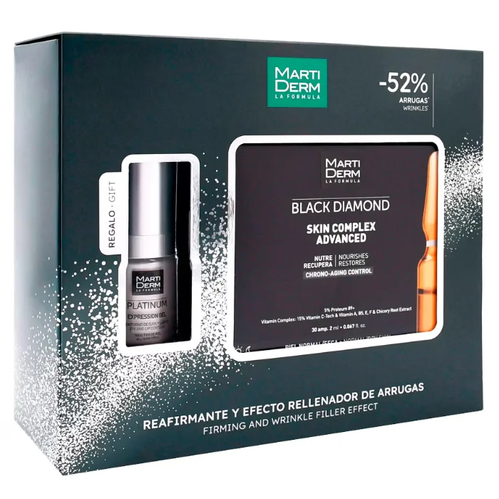 Martiderm Black Diamond Skin Complex Advanced 30 Ampollas Set 2 Pieces Image 1