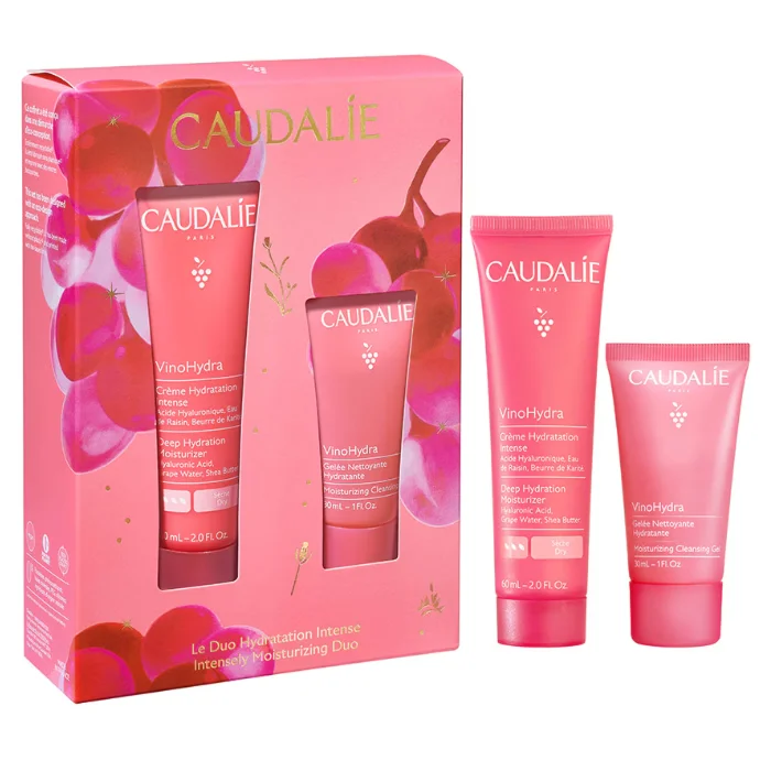 Caudalie VinoHydra Deep Hydration Moisturizer 60ml Set 2 Pieces Image 1