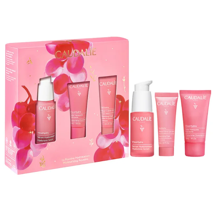 Caudalie VinoHydra Hyaluronic Serum 30ml Set 3 Pieces Image 1