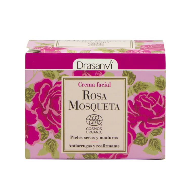 Drasanvi Crema Facial Ecocert Rosa Mosqueta Bio 50ml Image 1