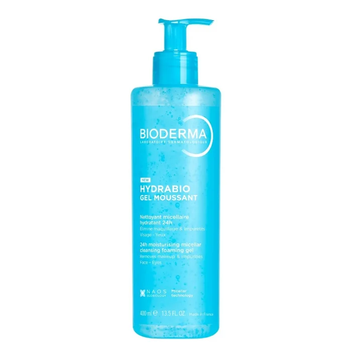 Bioderma Hydrabio Gel Moussant Micellar Cleansing Foaming Gel 400ml Image 1