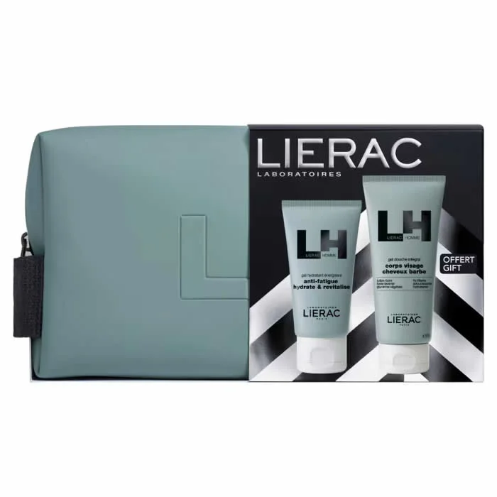 Lierac Homme Gel Hydratant Anti Fatigue 50ml Set 3 Pieces Image 1